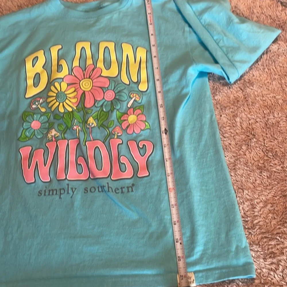 🔥$4/$20 SIMPLY SOUTHERN Girls Long Sleeve T Shirt - size Medium - Picture 7 of 9
